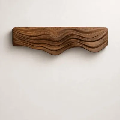 Decorative objects - Poseidon | Sculpted Wall Art | Eurpean Oak Wood - NEXART