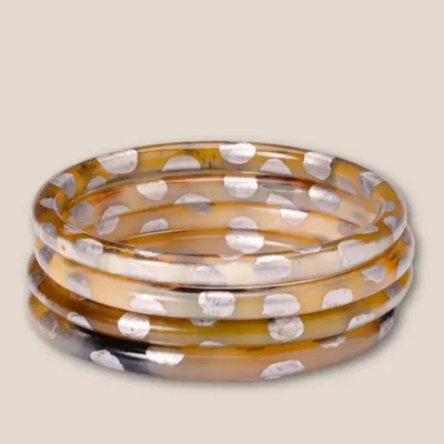 Jewelry - Bracelet Corne 6mm Léopard Argent 03 - VENTILLO - MALUNE