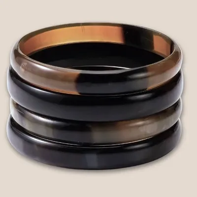 Jewelry - Bracelet Corne Noir 10mm - VENTILLO - MALUNE