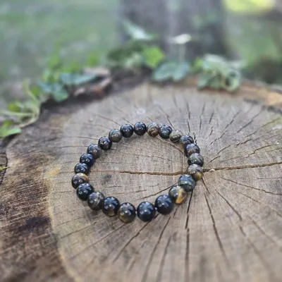 Jewelry - BRACELET PIERRE RONDE OEIL DE FAUCON - VENTILLO - MALUNE