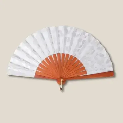 Bijoux - Eventail MINI 45 léopard blanc argent - VENTILLO - MALUNE