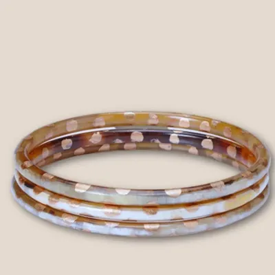 Jewelry - Jonc corne Léopard Champagne - VENTILLO - MALUNE