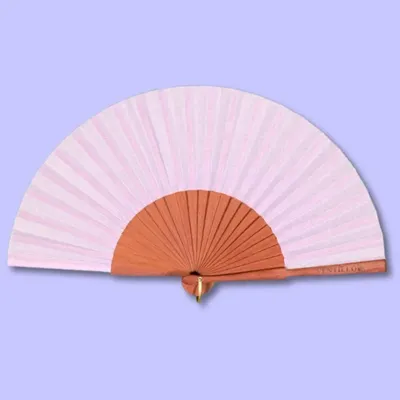 Jewelry - Eventail Uni 4 Rose Poudre - VENTILLO - MALUNE