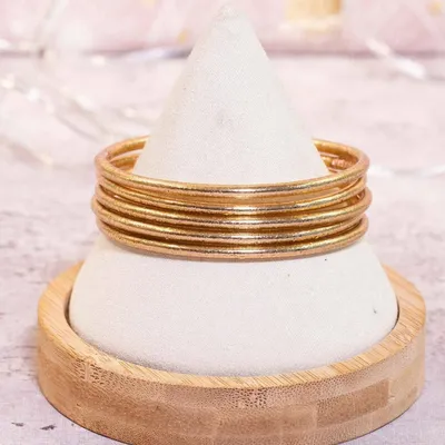 Jewelry - Jonc Bouddhiste Traditionnel Fin Champagne - VENTILLO - MALUNE