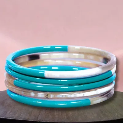 Bijoux - Jonc corne Vert - VENTILLO - MALUNE