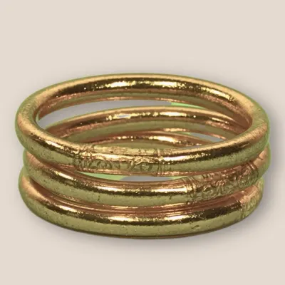 Bijoux - Jonc Bouddhiste 8mm Iconique Bronze - VENTILLO - MALUNE