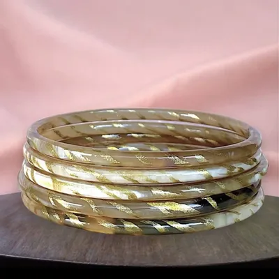 Jewelry - Bracelet corne 4mm zébre or 01 - VENTILLO - MALUNE