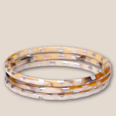 Bijoux - Jonc corne Léopard Argent - VENTILLO - MALUNE