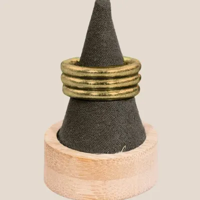 Bijoux - Bague Jonc Bronze - VENTILLO - MALUNE