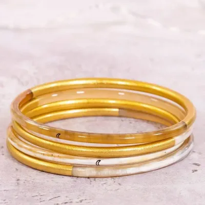 Bijoux - Jonc corne Lune Or - VENTILLO - MALUNE