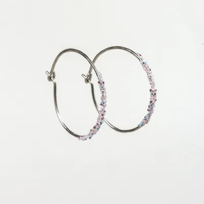 Jewelry - Light Hoop S Earrings - CAPA DESIGN LLC