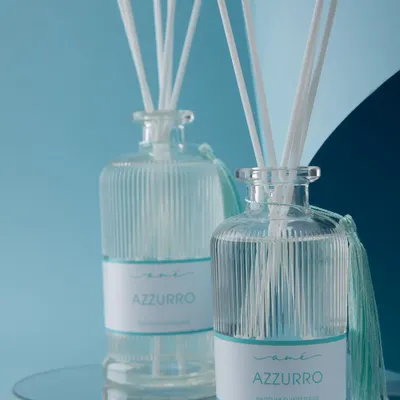 Home fragrances - DIFFUSER 200 ML AME' AZZURRO - AMÉ