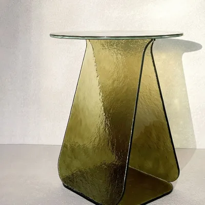 Decorative objects - YOUMY round glass table - MADEMOISELLE JO