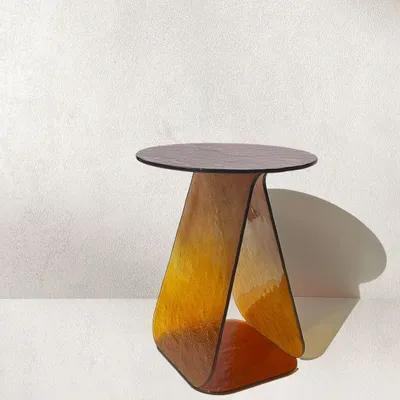 Decorative objects - YOUMY round glass table - MADEMOISELLE JO