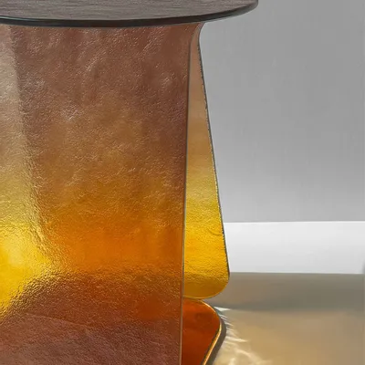 Decorative objects - YOUMY round glass table - MADEMOISELLE JO