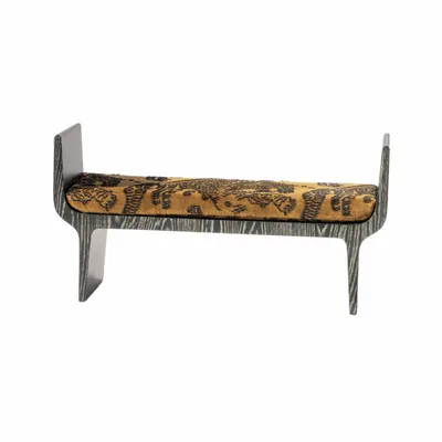 Benches for hospitalities & contracts - Copacabana Bench in Black Limed Oak - DUISTT