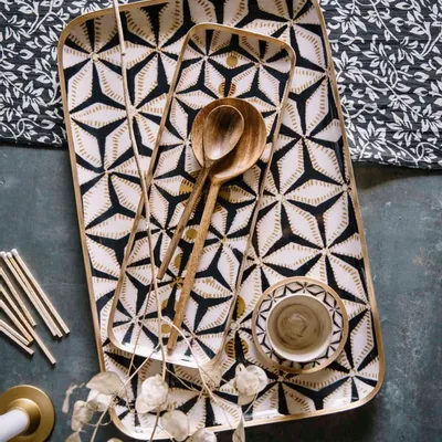 Trays - Stars carbon tray - BONCOEURS