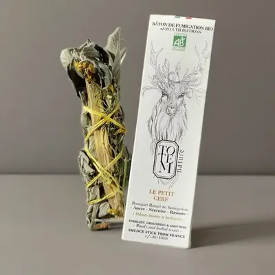 Cadeaux - Le bouquet du petit Cerf - bâton de fumigation bio - TOTEM NATURE