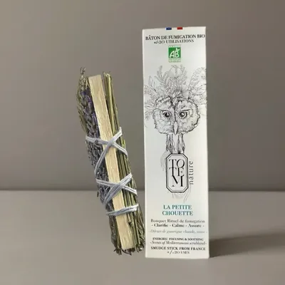 Cadeaux - Le Bouquet de la petite Chouette - Bâton de fumigation bio - TOTEM NATURE