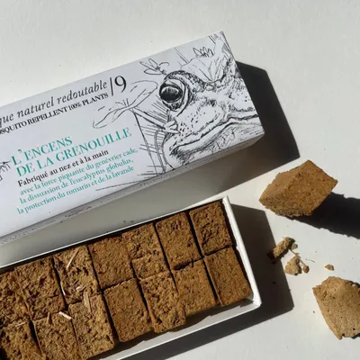 Gifts - Frog incense - 100% plant-based natural mosquito repellent - TOTEM NATURE