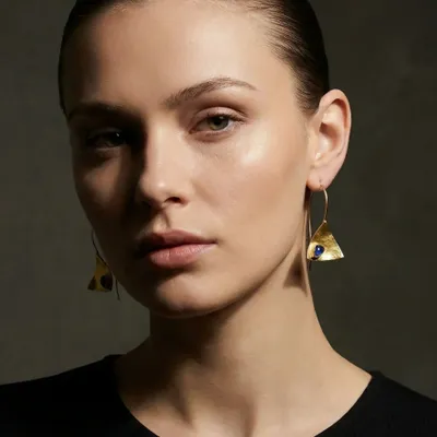 Bijoux - Boucles d'oreilles Sail - V UNIQUENESS FINE GREEK JEWELRY