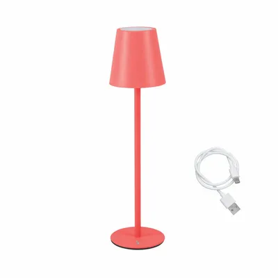 Lampes à poser - BEPER P207ILI206 Lampe de table rechargeable, lumière LED sans fil, intensité réglable, lampe de chevet, USB inclus – Portable pour bureau - BEPER SRL