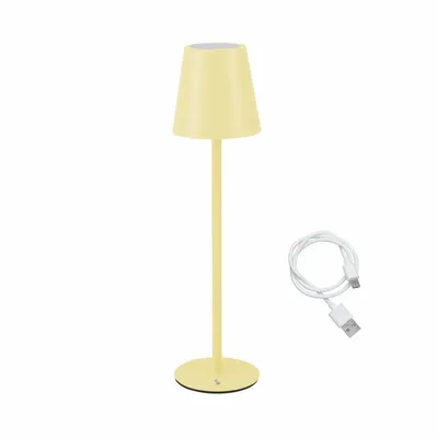 Lampes à poser - BEPER P207ILI207 Lampe de table rechargeable, lumière LED sans fil, intensité réglable, lampe de chevet, USB inclus - BEPER SRL