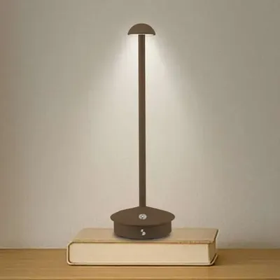 Lampes à poser - BEPER P207ILI155 Lampe de table rechargeable sans fil, 3 nuances de couleur, intensité réglable, USB Type-C inclus, portable pour bureau - BEPER SRL