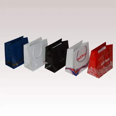 Objets personnalisables - Sac Papier Cordelières Luxe - LE SAC PUB SUR MESURE BY AIRIPLAST
