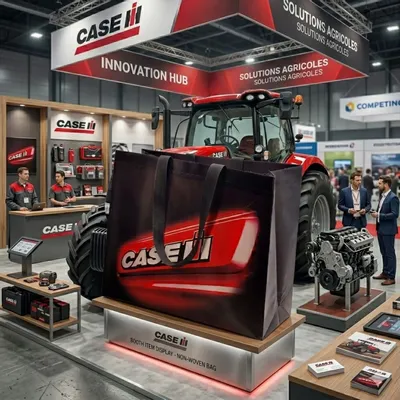 Objets personnalisables - Sac Réutilisable Non Tissé Laminé - LE SAC PUB SUR MESURE BY AIRIPLAST