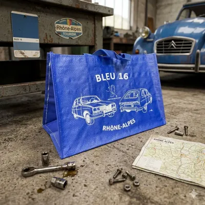 Objets personnalisables - Sac Réutilisable Polypro Tissé Laminé - LE SAC PUB SUR MESURE BY AIRIPLAST