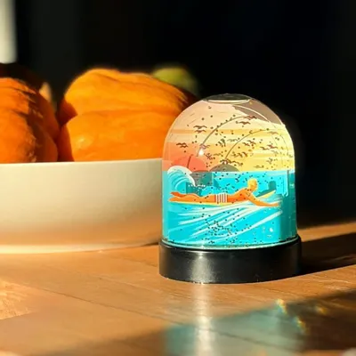 Accessoires de déco extérieure - Boule à paillette Mado - LES RITOURNAILES