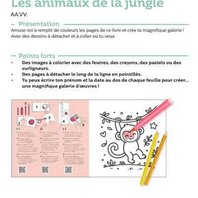 Loisirs créatifs pour enfant - LET'S COLOUR - PICTO COLORIAGE 3ANS - MYMOCHI BY NICI