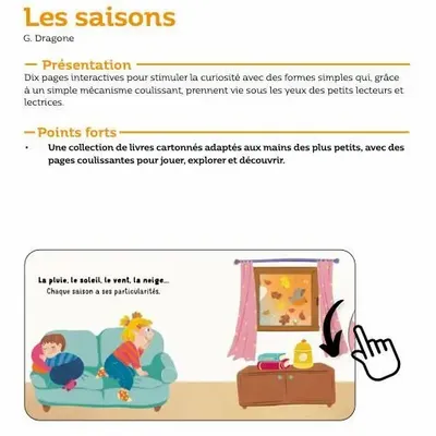 Loisirs créatifs pour enfant - NEW! Glisse & Découvre - Les Saisons - MYMOCHI BY NICI