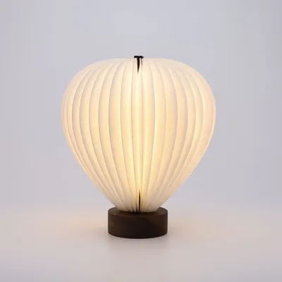 Lampes de table - Bois de noyer naturel léger Aeris - GINGKO DESIGN