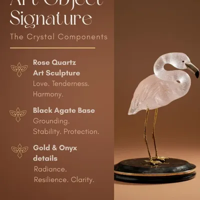 Sculptures, statuettes et miniatures - Sculpture Blushes of the Dunes, objet d'art en quartz rose - CARMELO PARIS