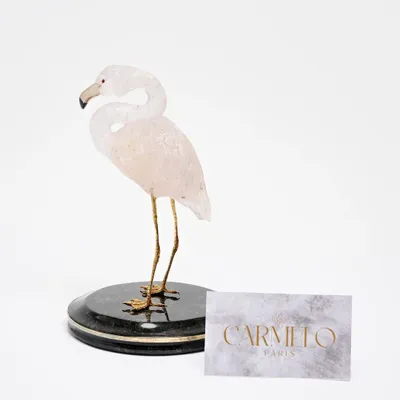 Sculptures, statuettes and miniatures - Blushes of the Dunes sculpture, pink quartz art object - CARMELO PARIS