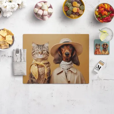 Sets de table - Set de table Zest & Citrus - MA CHÉRIE MON AMOUR