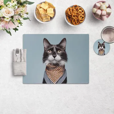 Sets de table - Set de table Mistigri - MA CHÉRIE MON AMOUR