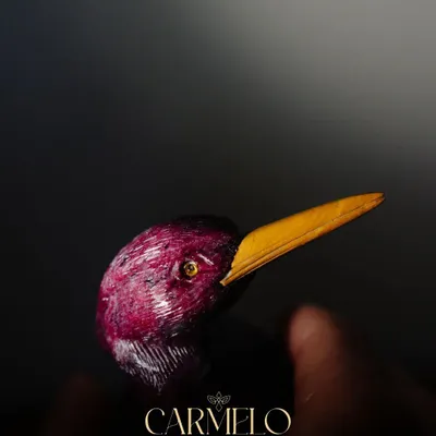 Orfèvrerie - Sculpture Gleams of the Oasis, objet d'art en cristal rubellite - CARMELO PARIS