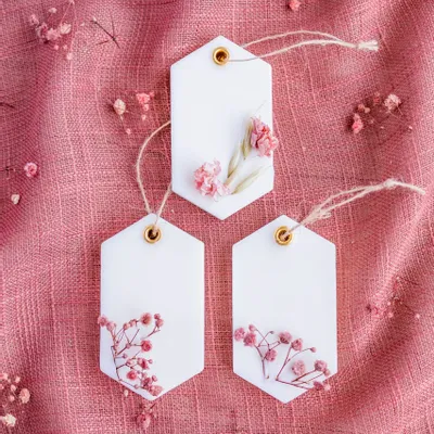Home fragrances - Scented Wax Tablet Monoï – Round - ATELIER DALONG