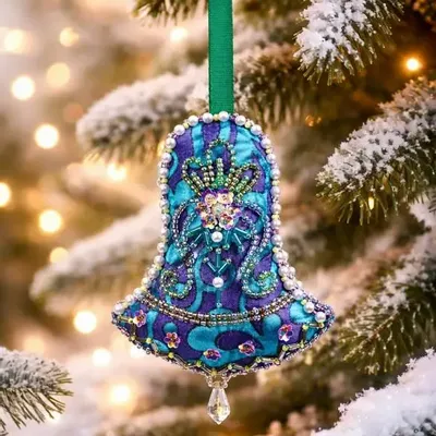 Guirlandes et boules de Noël - Cloche décorative écologique Cheer - I WAS A SARI