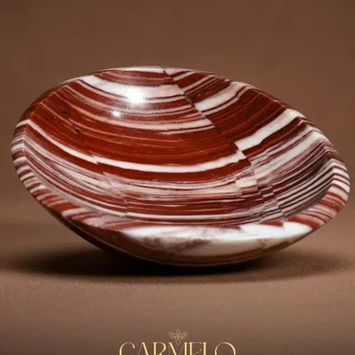 Objets de décoration - Bol en pierre Jasper - CARMELO PARIS