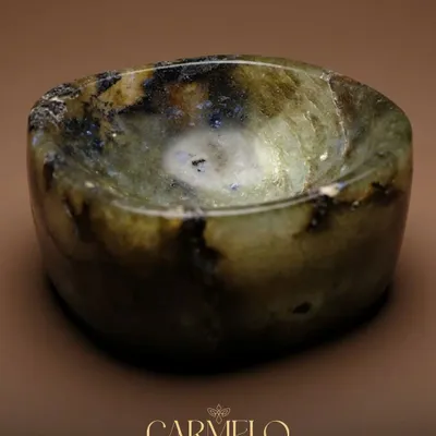 Objets de décoration - Bol en pierre labradorite - CARMELO PARIS