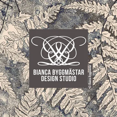 Textile and surface design - Etched Ferns Pattern - BIANCA BYGGMÄSTAR