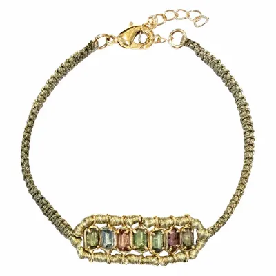 Bijoux - Bracelet tourmaline serties-Padma - SOPHIE DESCHAMPS BIJOUX