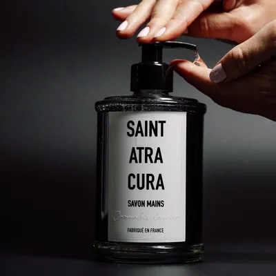 Savons - Savon pour les mains (375 ml) - Cannabis Laurier - SAINT ATRA CURA