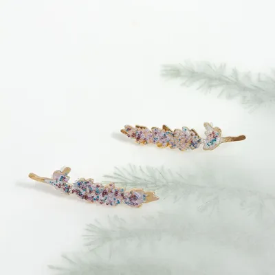 Bijoux - Boucles d'oreilles Lavande - CÂPÂ JEWERLY