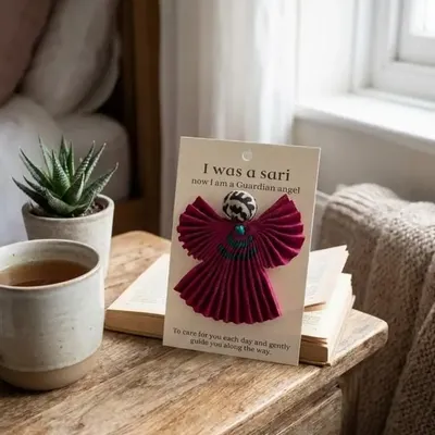 Guirlandes et boules de Noël - Décoration de Noël durable en forme d'ange gardien - I WAS A SARI