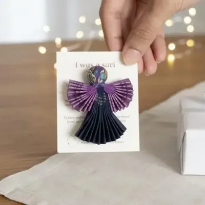 Guirlandes et boules de Noël - Décoration de Noël durable en forme d'ange gardien - I WAS A SARI